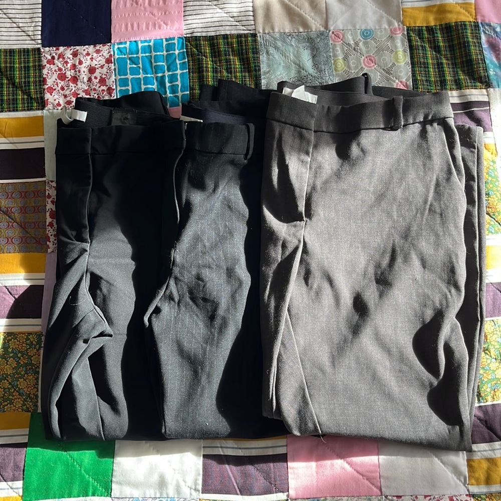 Lot of Three H&M Work Pants - Size US 14